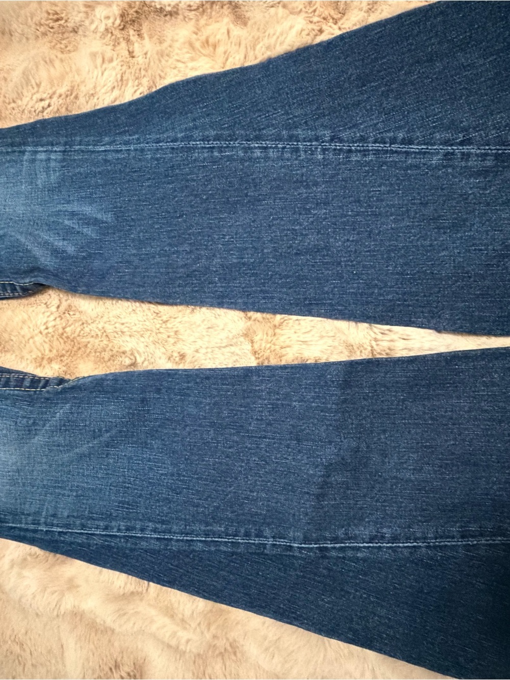 Authentic True Religion Dark Blue High-Rise Flare Jeans size 26 - Picture 10 of 16